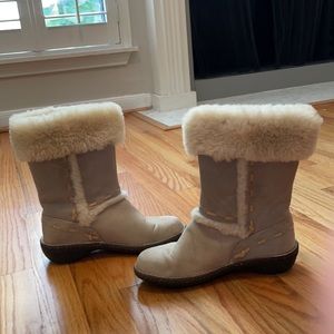 sheepskin lined Ugg boots